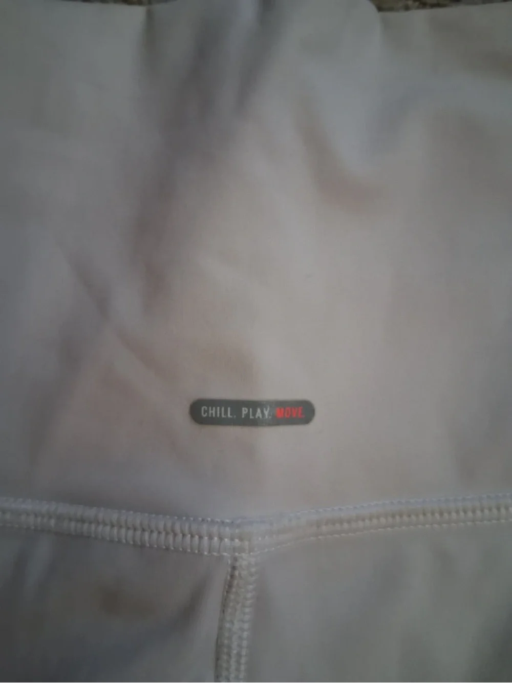 aerie High-Waist Bike Shorts in Cream